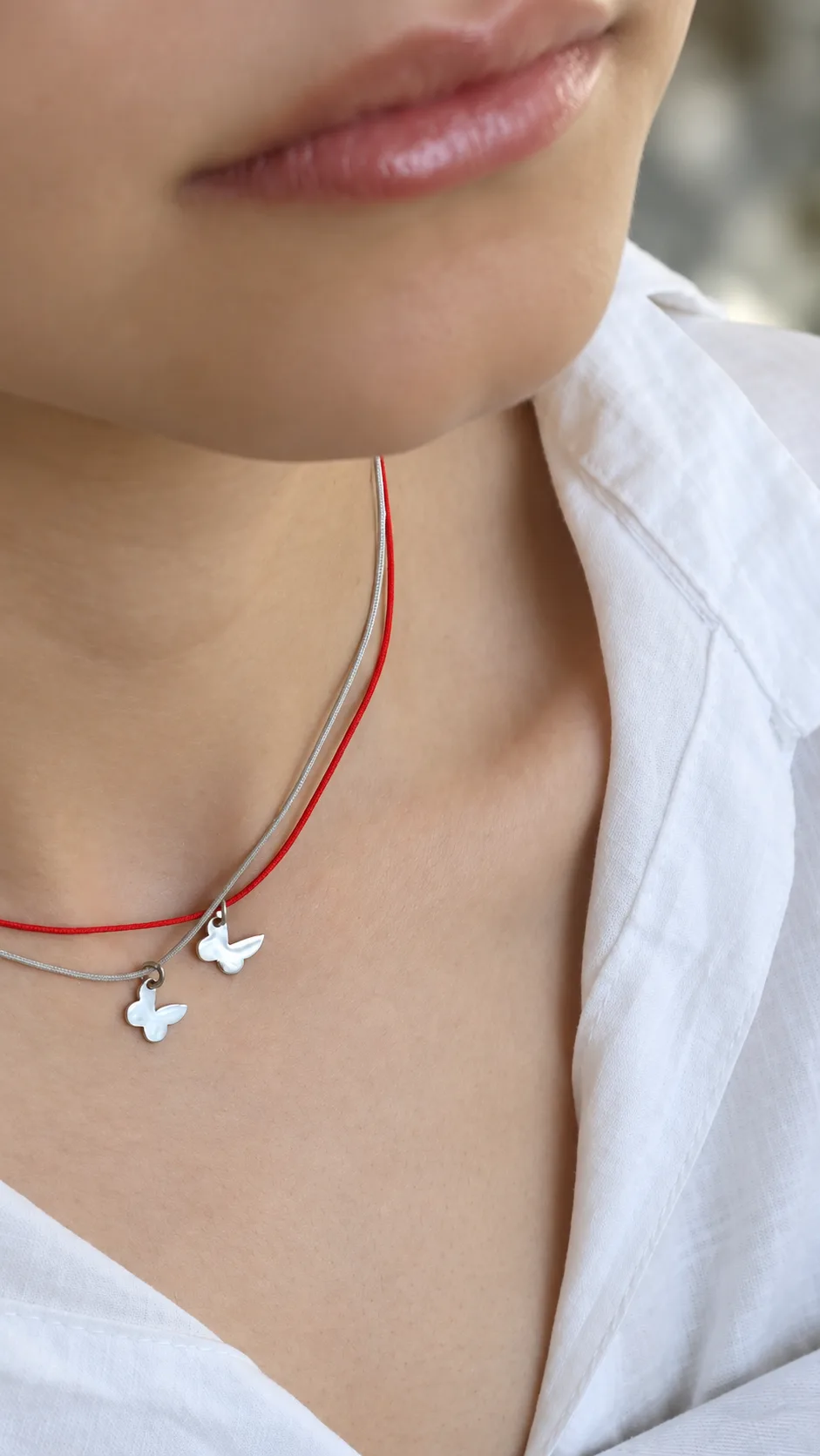 Butterfly necklace thumbnail 4