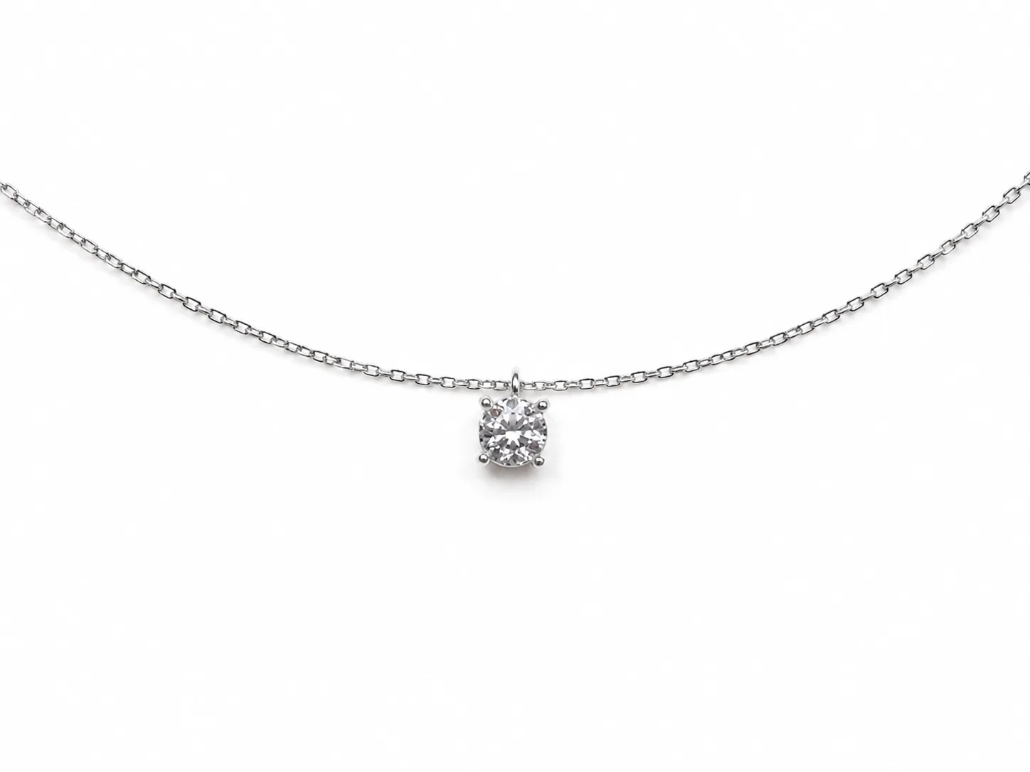 Square pendant necklace thumbnail 1