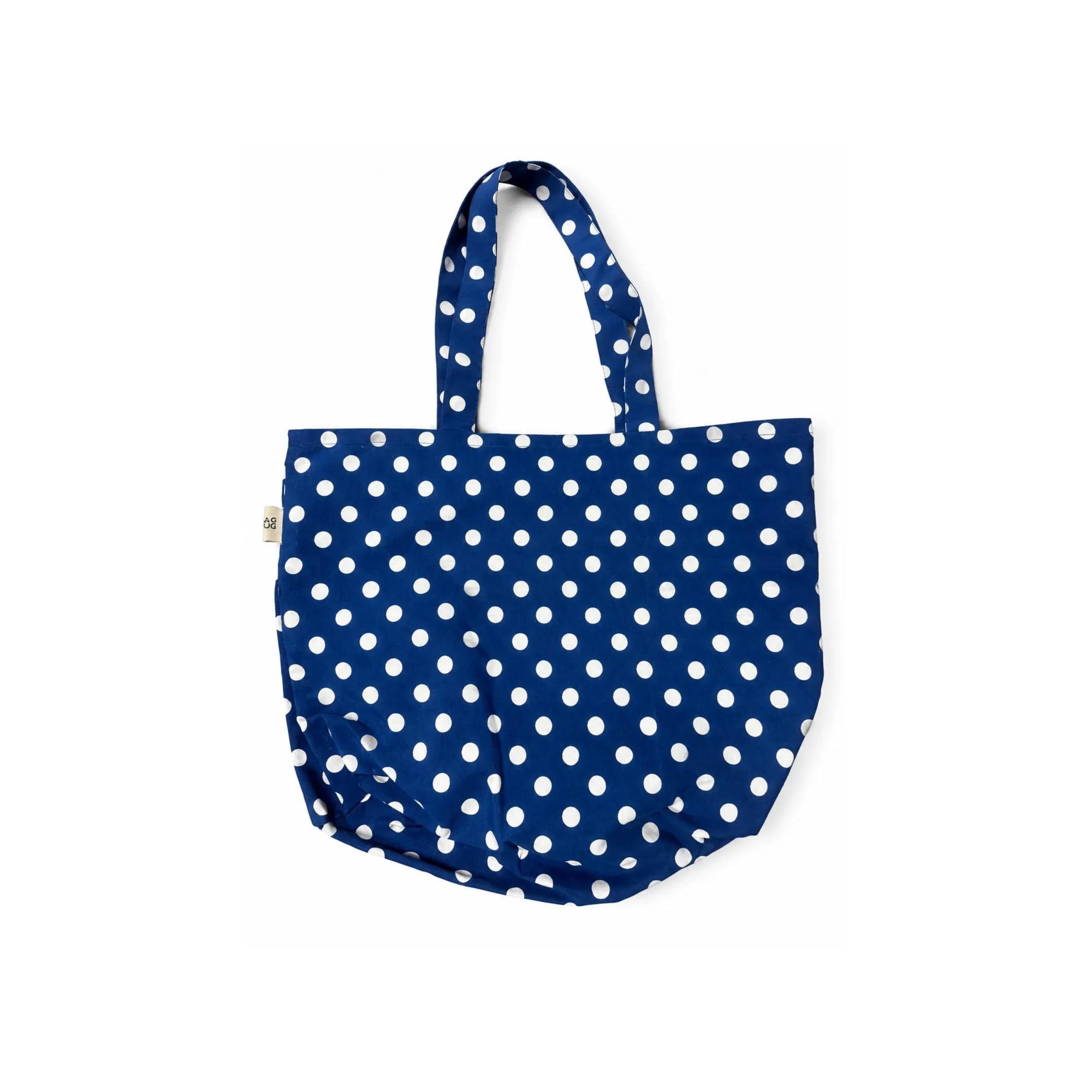 Polka dot tote bag thumbnail 3