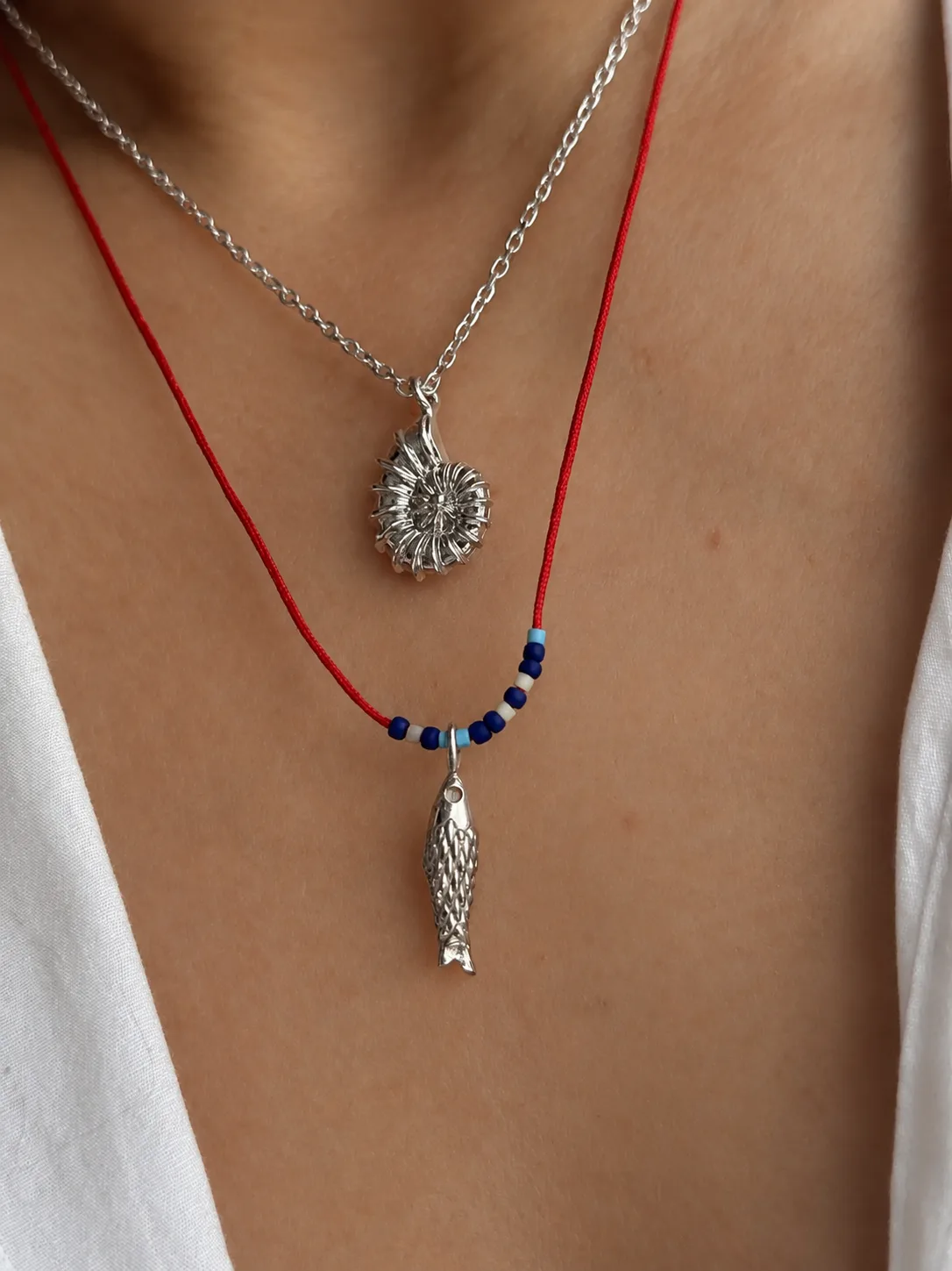 Snail necklace thumbnail 2