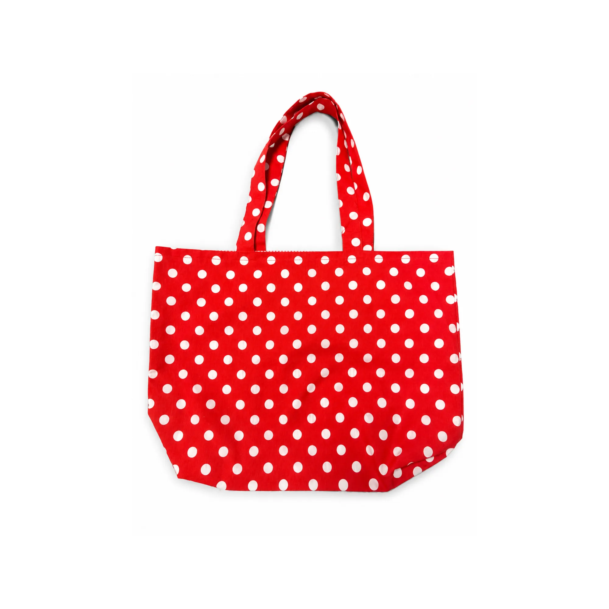Polka dot tote bag thumbnail 1