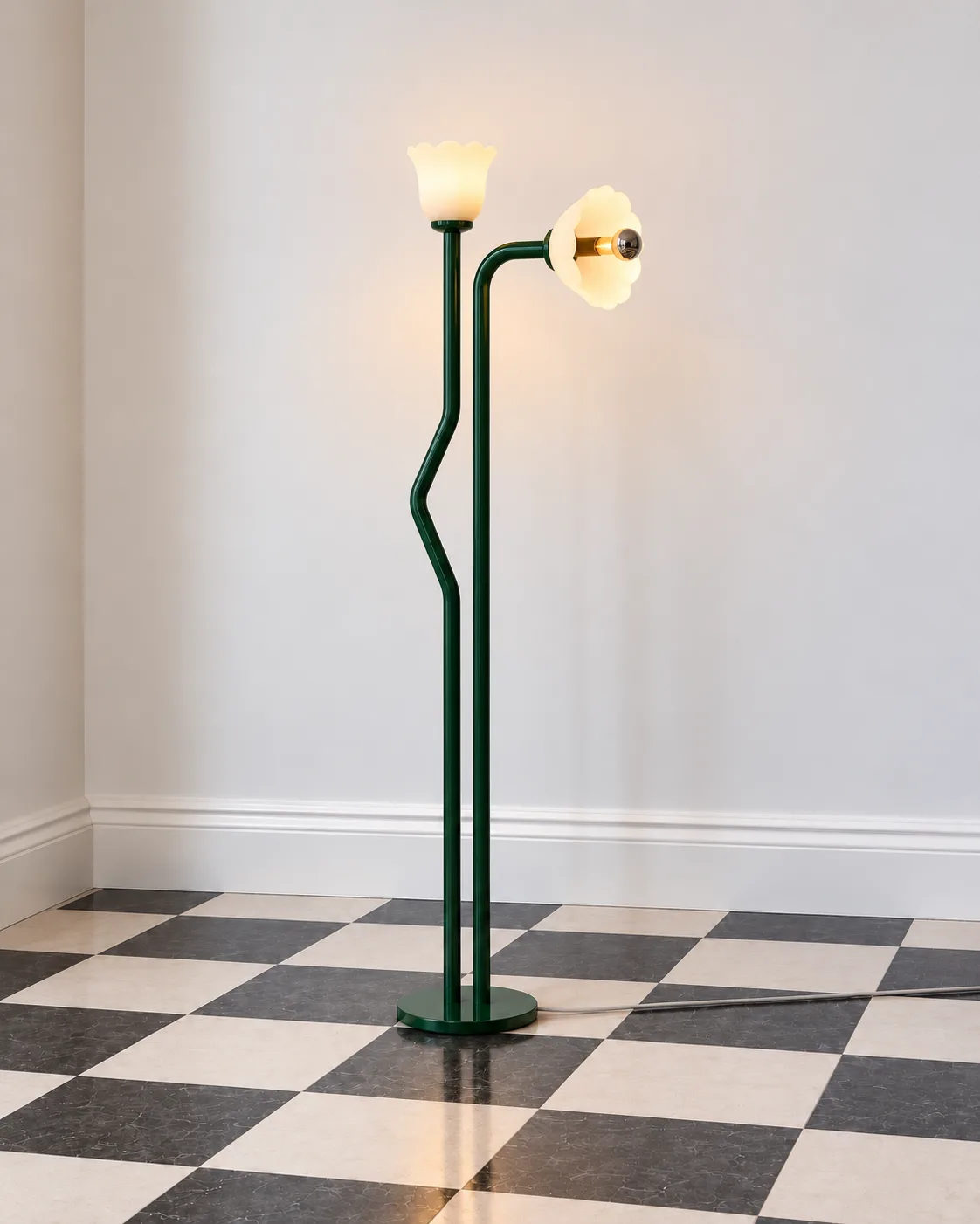 Two-branched tulip lamp thumbnail 1