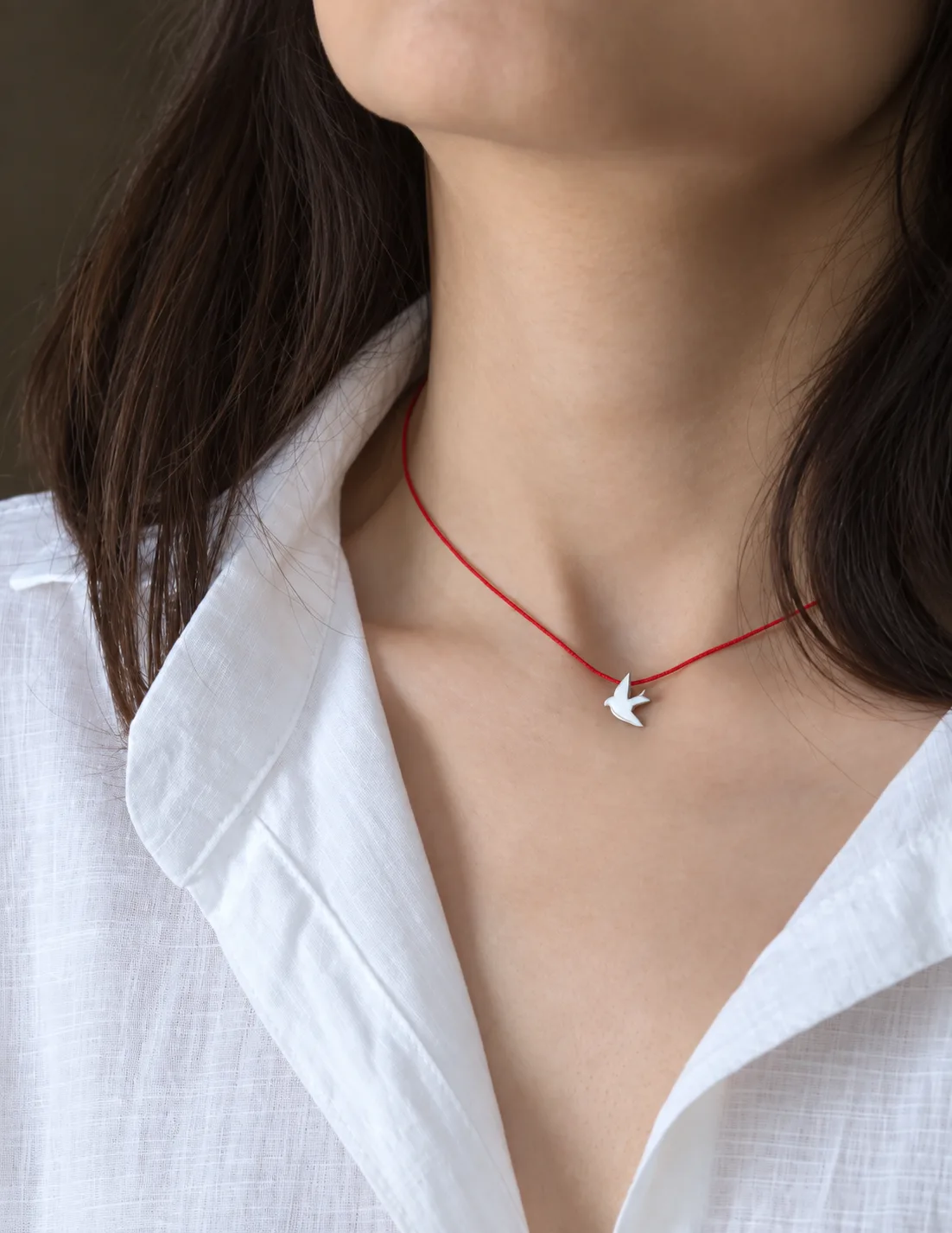 Swallow necklace thumbnail 4