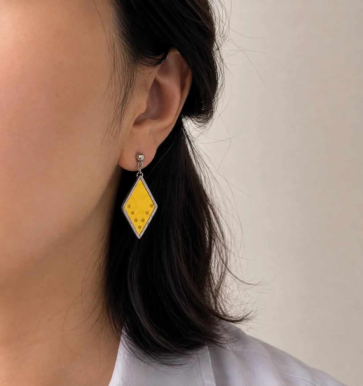 Feather earring