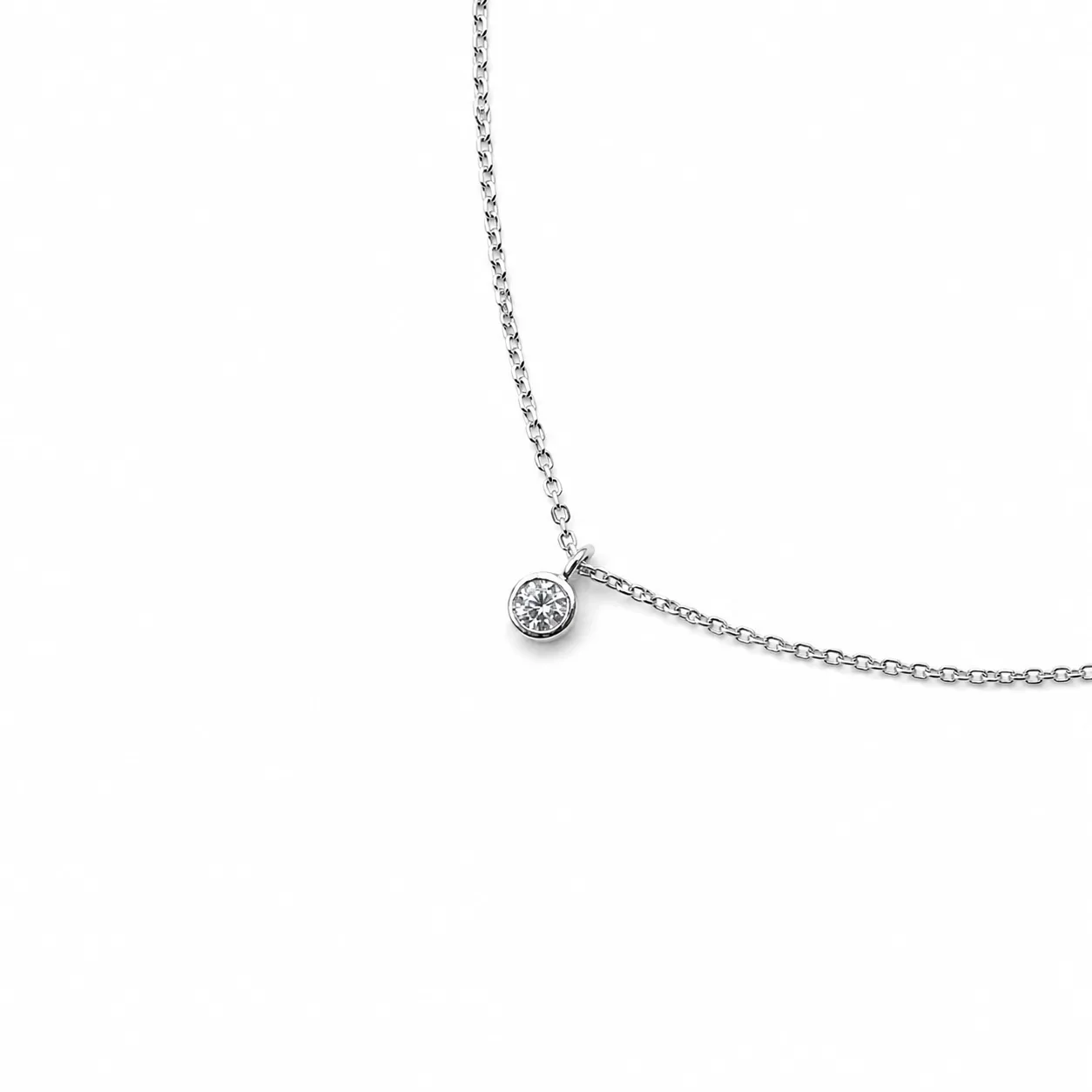 Small gemstone necklace