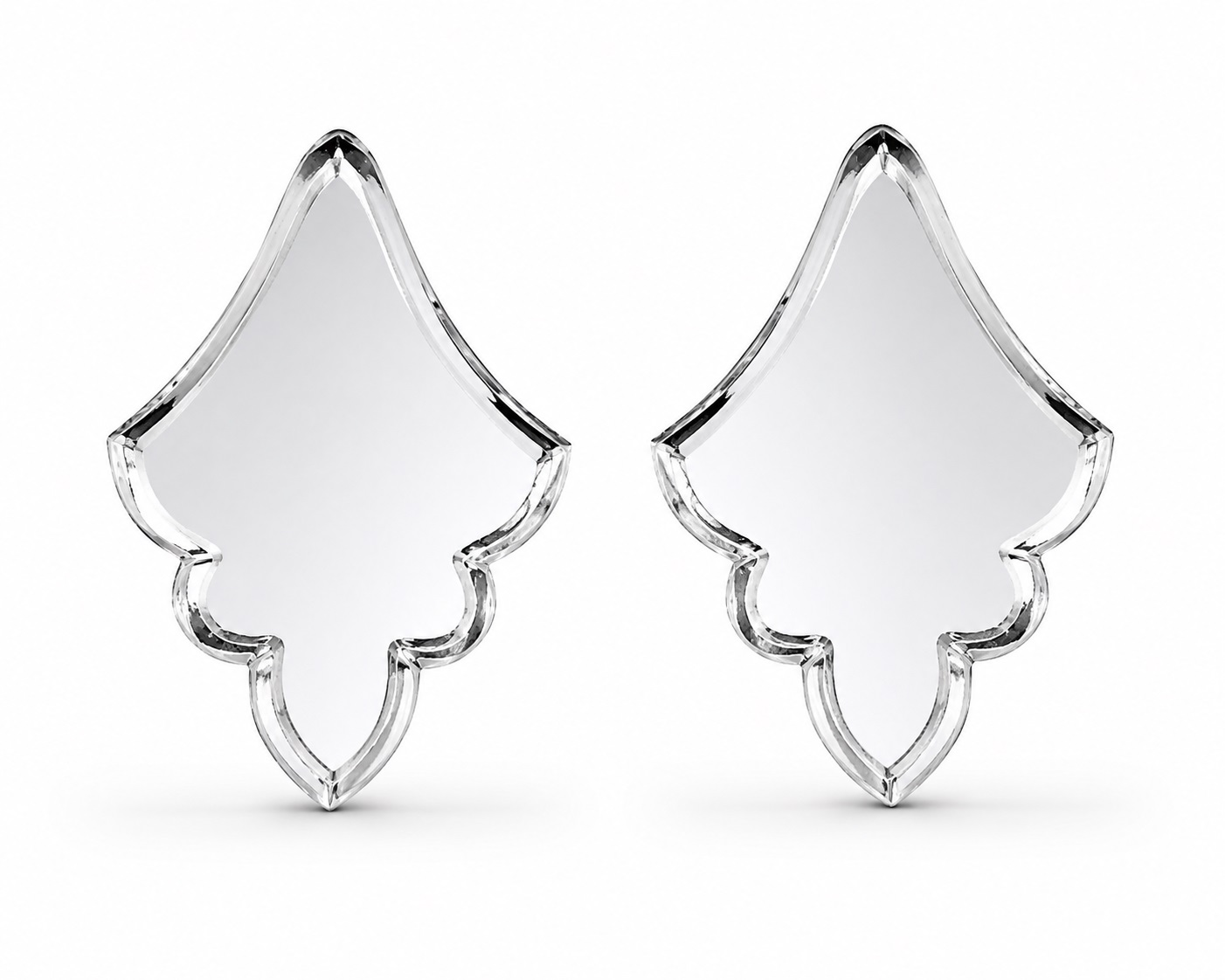 Nooran handmade mirror earrings thumbnail 2