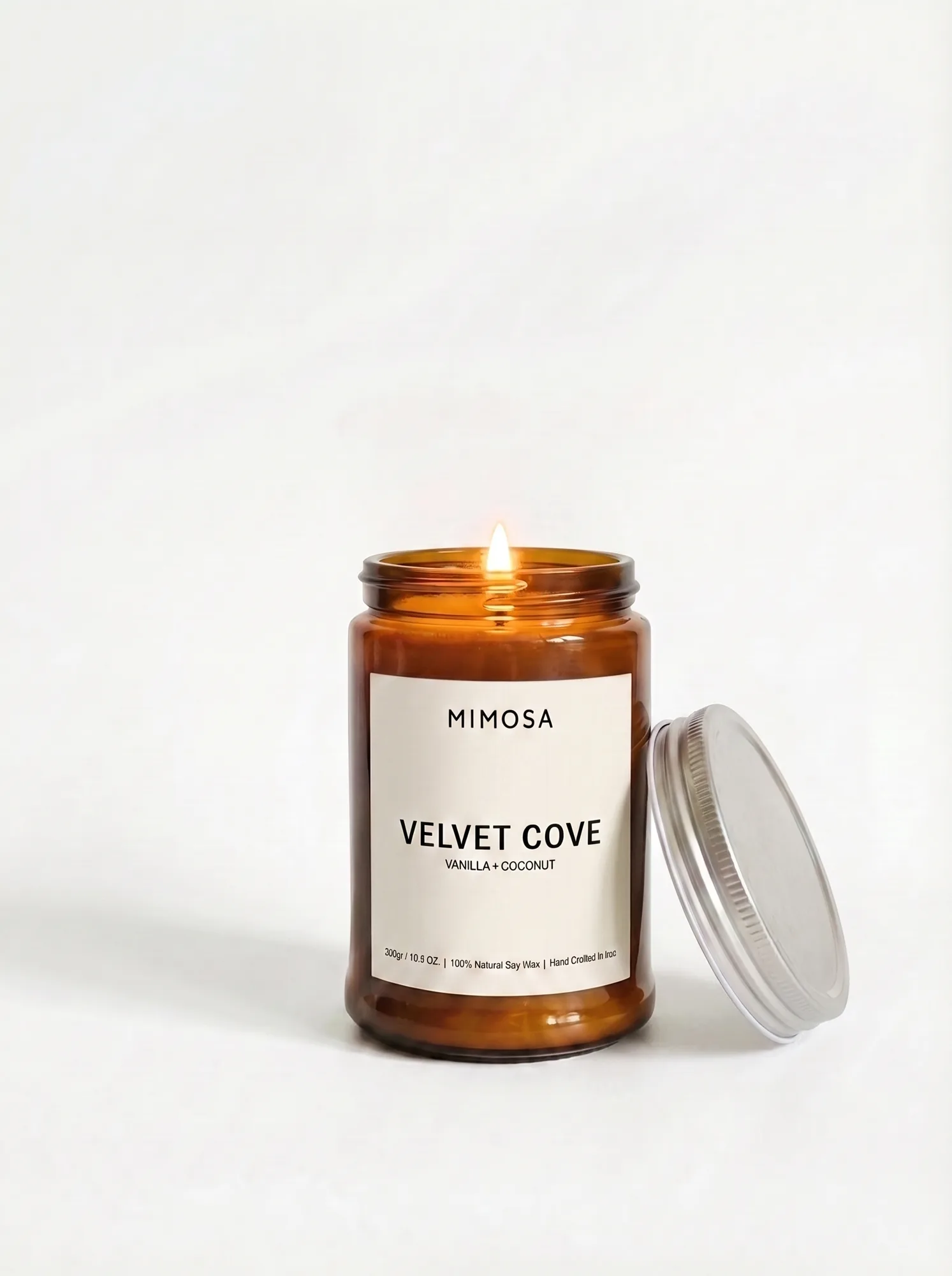 Amber Basic Scented Candle