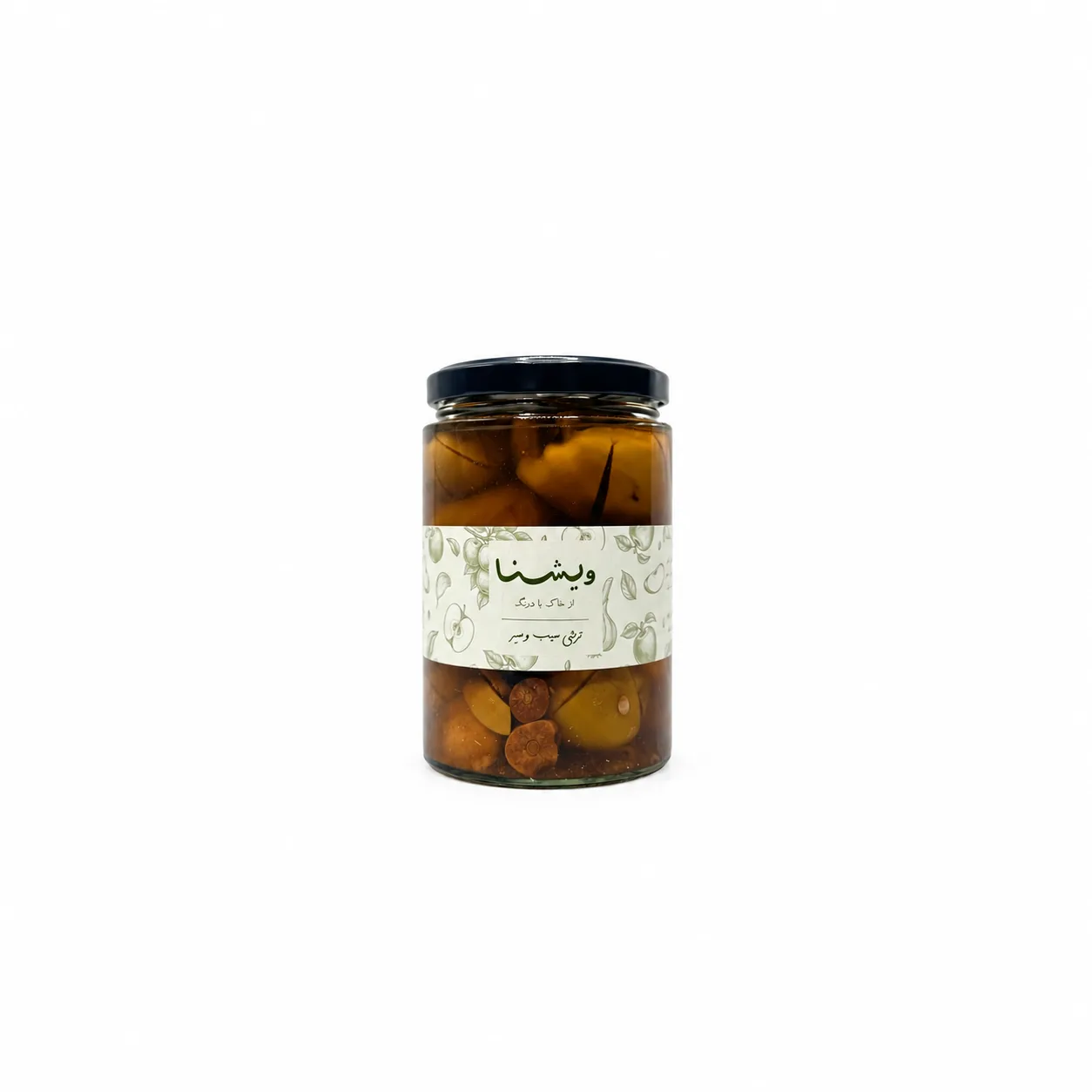 ترشی سیب و سیر