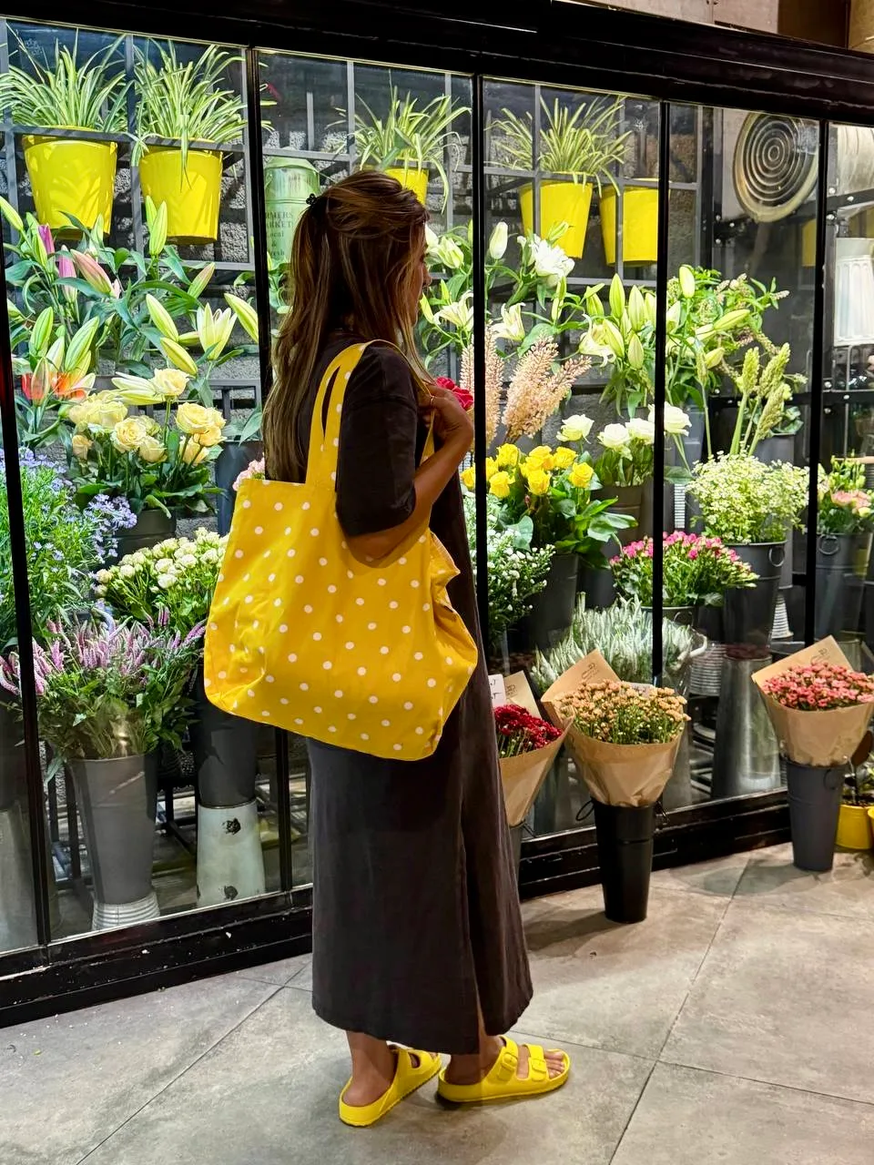 Polka dot tote bag thumbnail 12