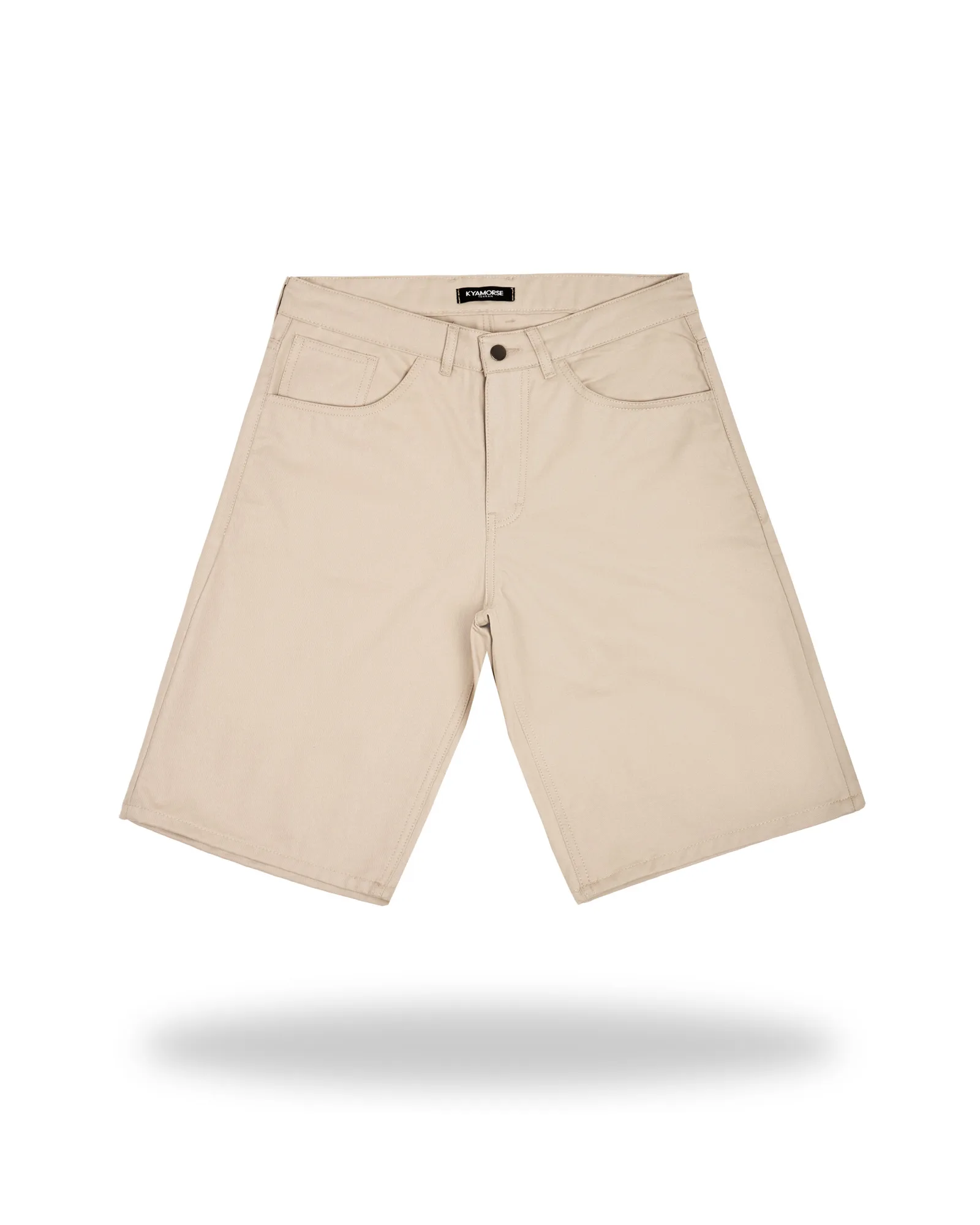 Alfonso Cream Cotton Shorts (ALFONSO SHORTS) thumbnail 1