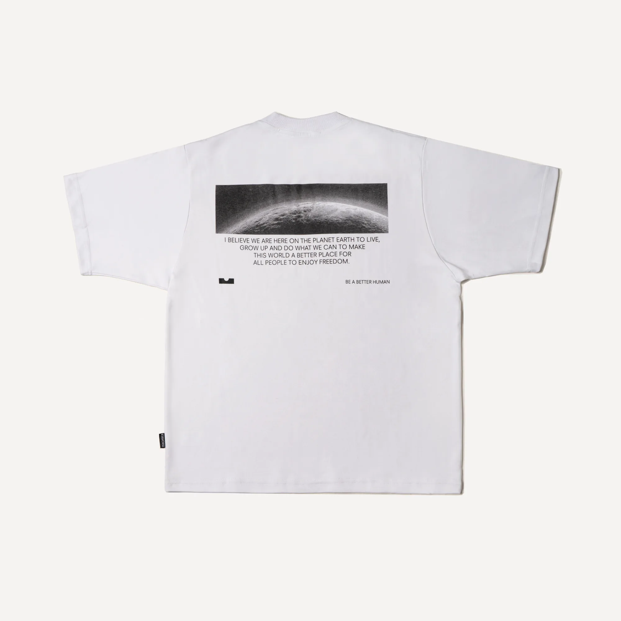 White EARTH t-shirt thumbnail 1