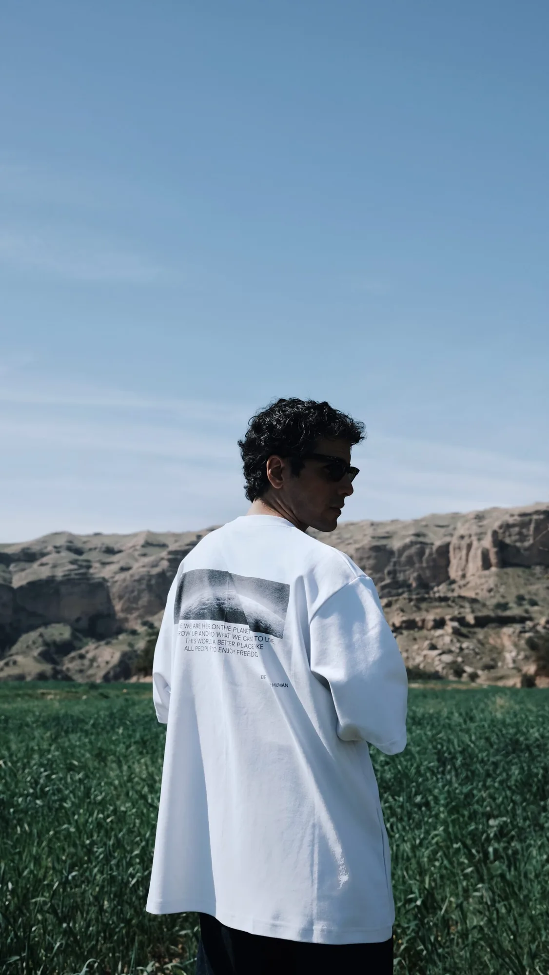 White EARTH t-shirt thumbnail 3