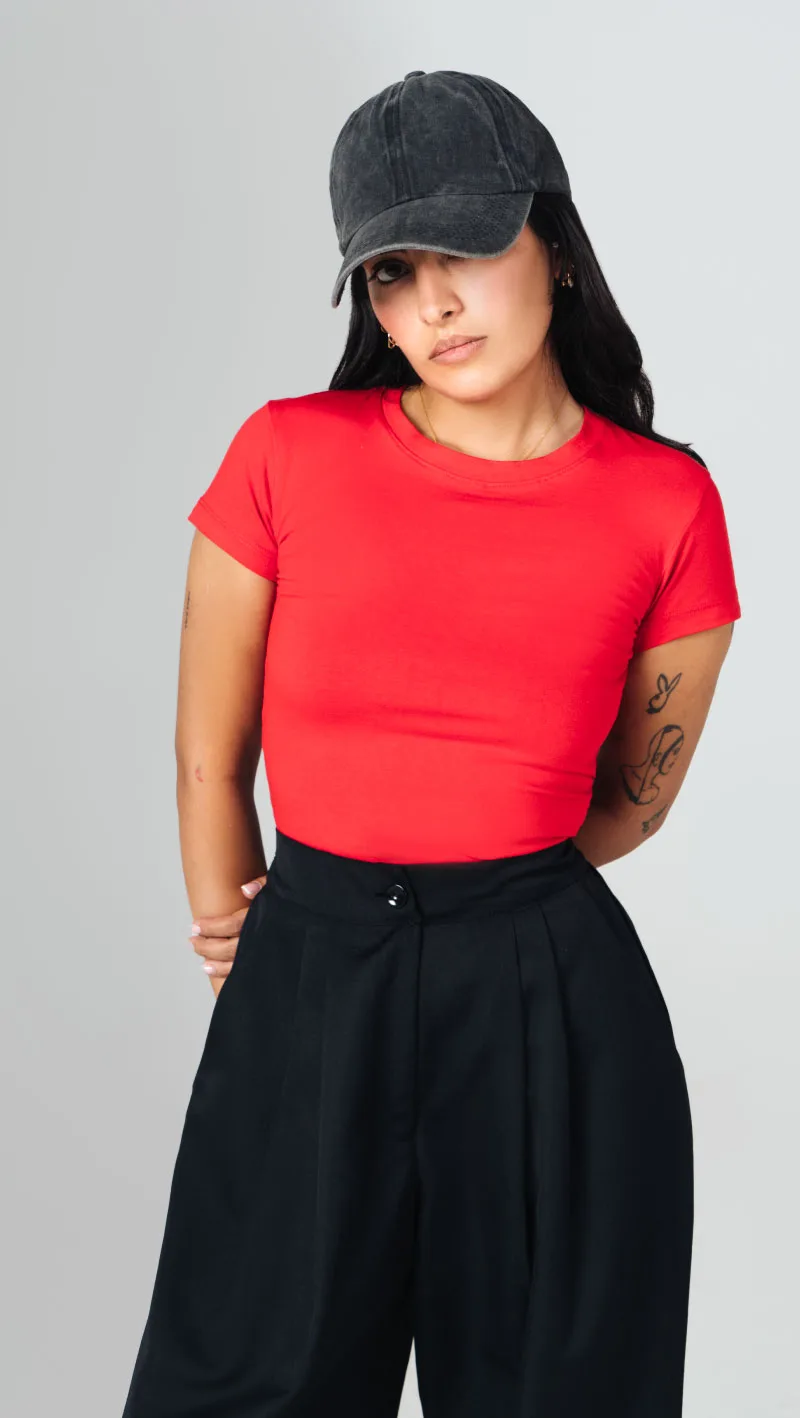 NONA T-shirt red thumbnail 1