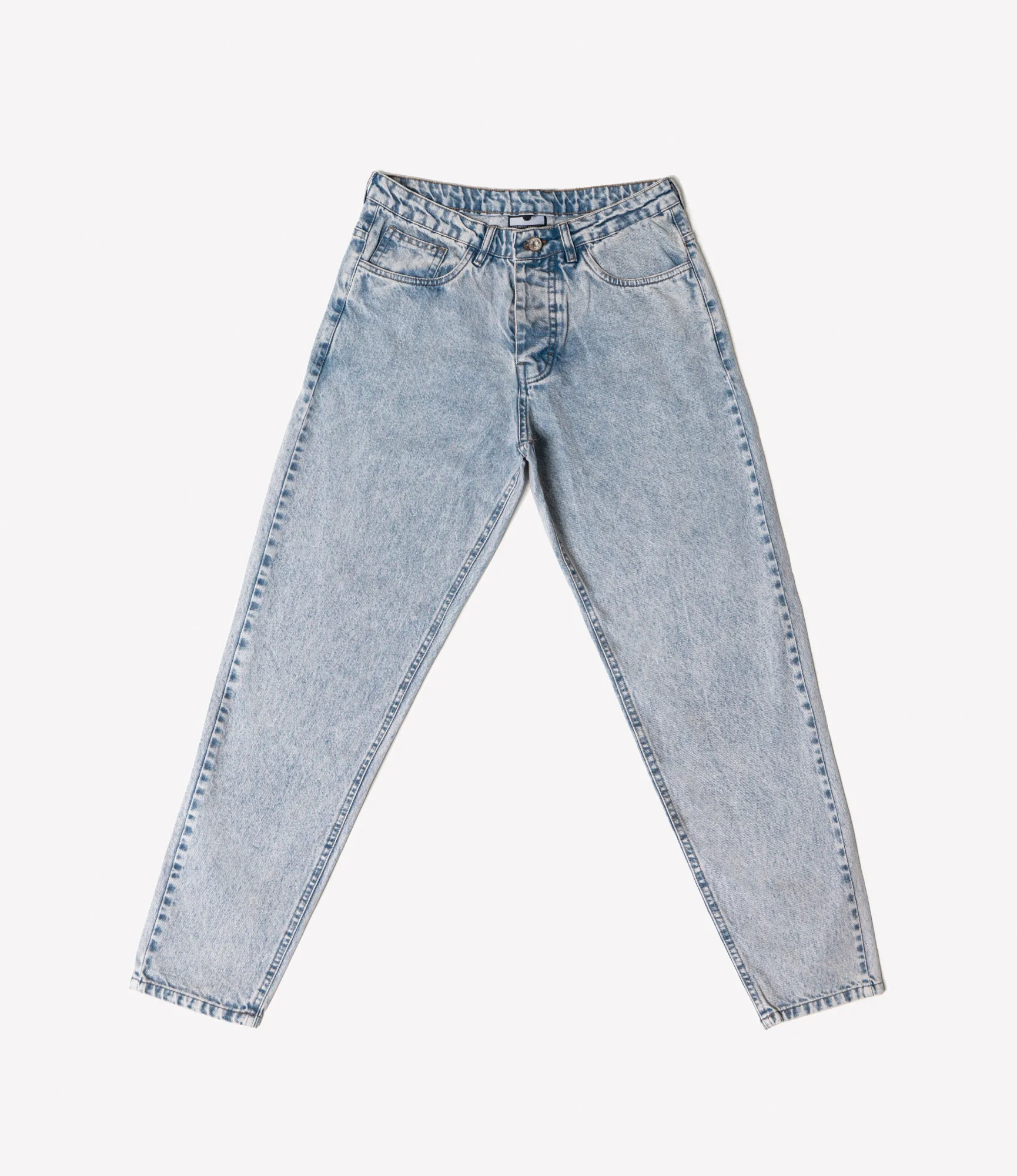 Dark blue regular fit jeans thumbnail 1