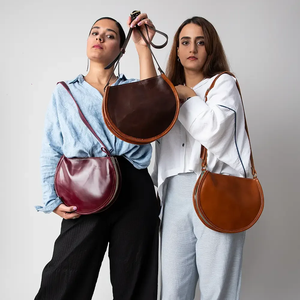Tanaaz Natural Leather Backpack thumbnail 2