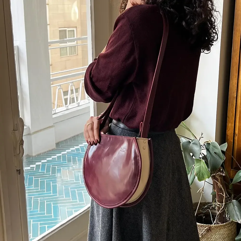Tanaaz Natural Leather Backpack thumbnail 5