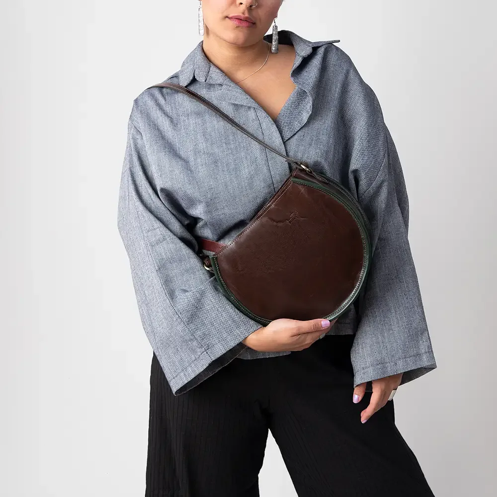 Tanaaz Natural Leather Backpack thumbnail 6