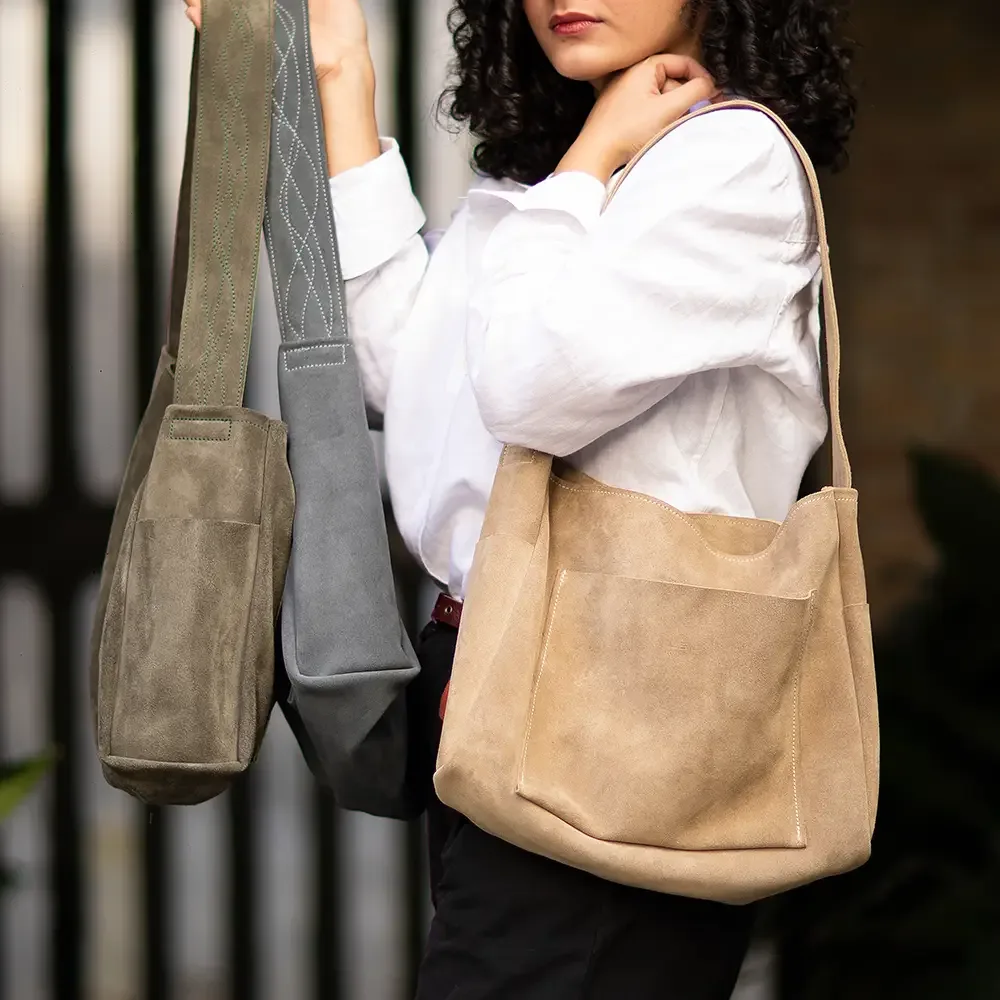 Rjan Natural Leather Double Bag thumbnail 7