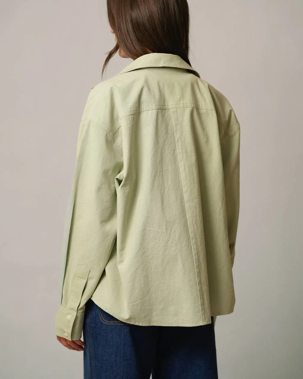 Basic lime‑green shirt thumbnail 4