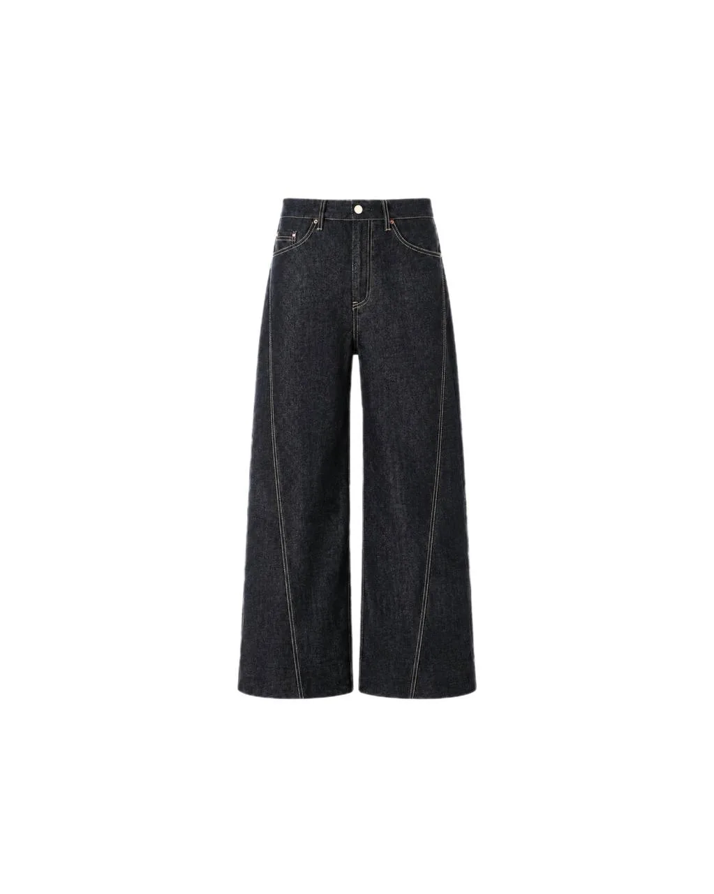 Star denim pants
