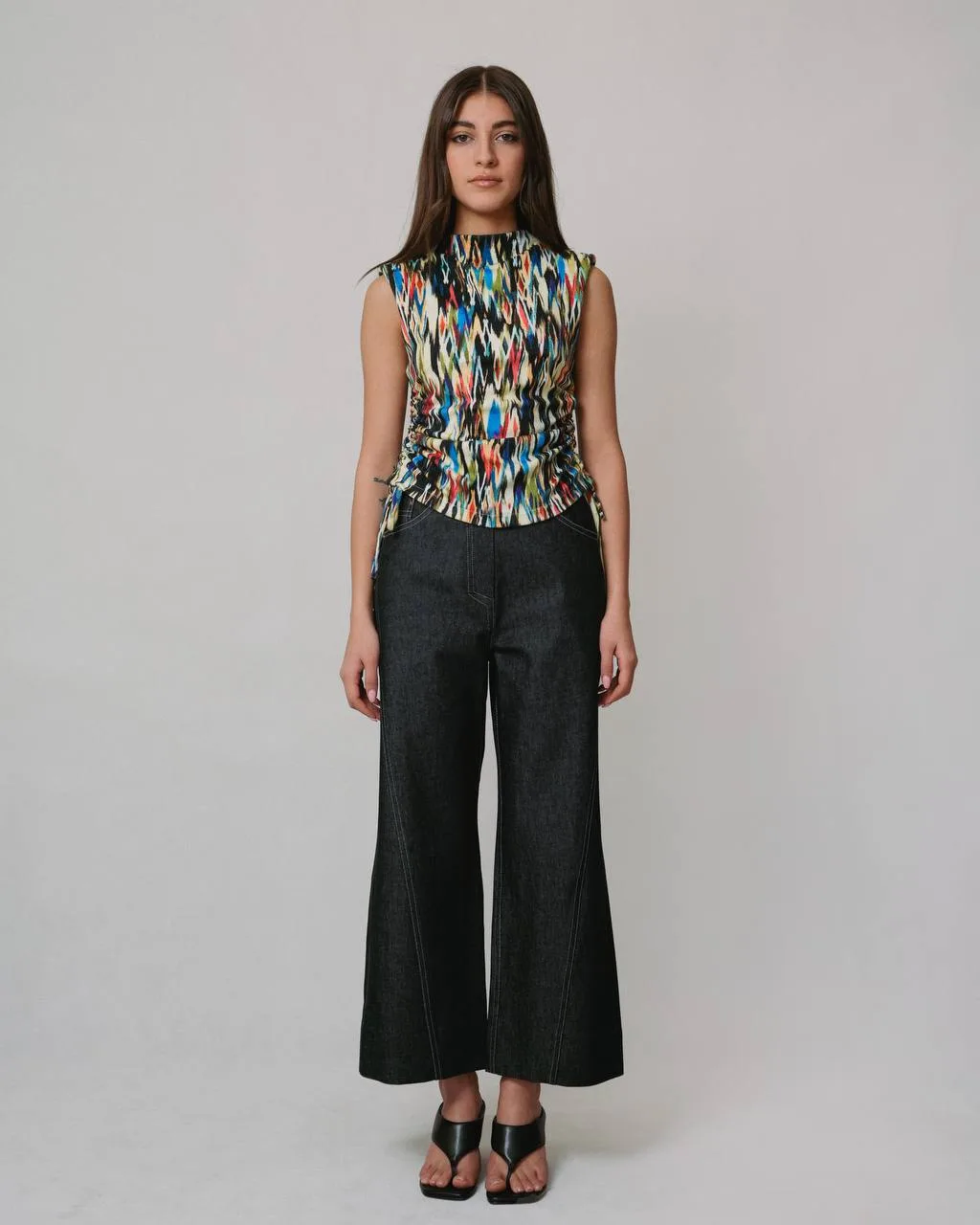 Star denim pants thumbnail 4