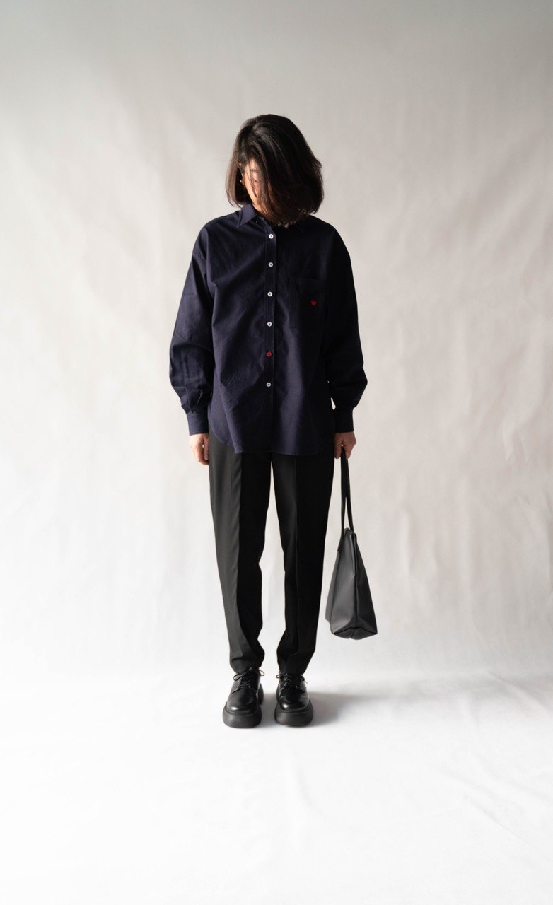 Front patchwork pants thumbnail 1