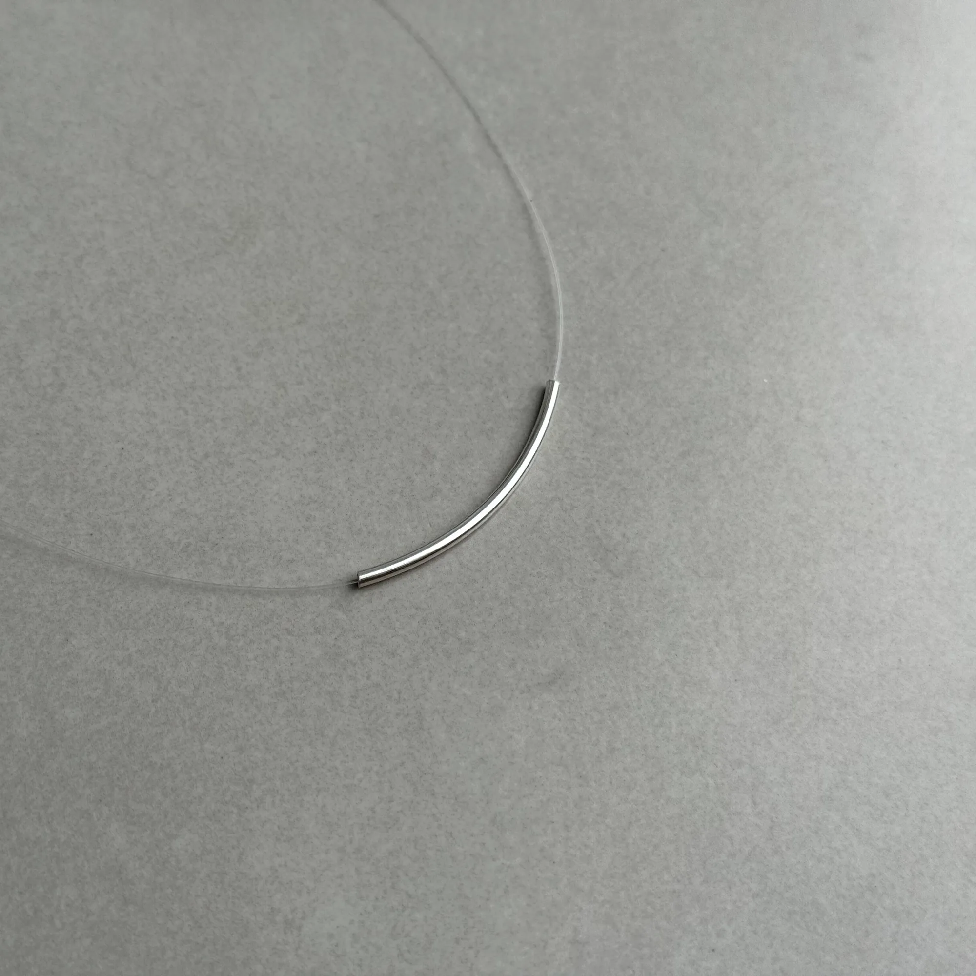 Zha profile necklace