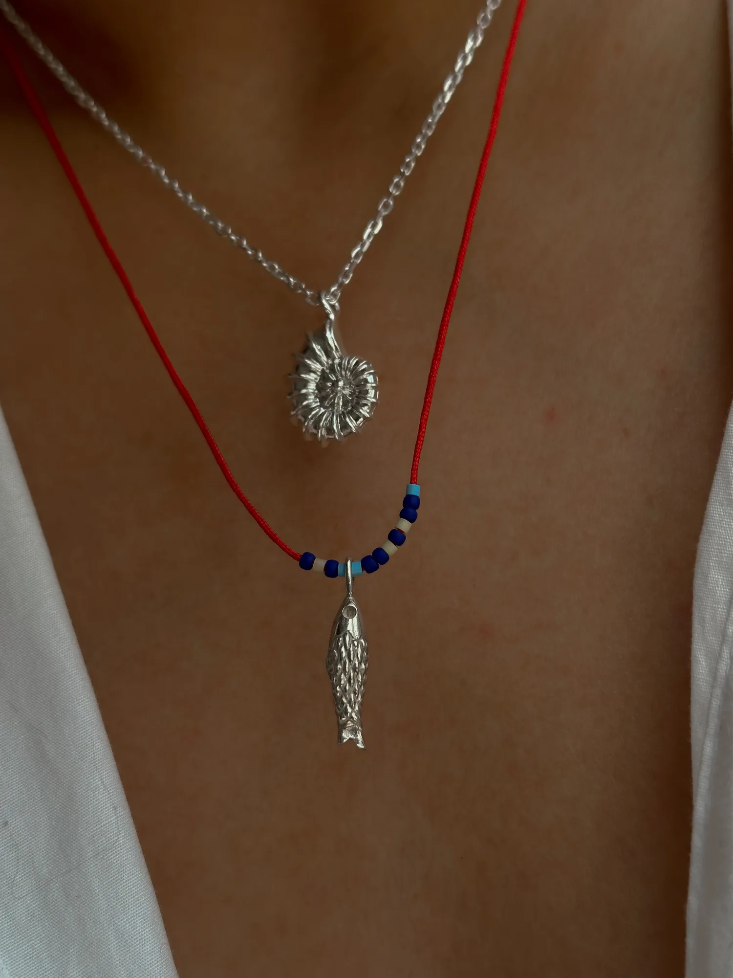 Snail necklace thumbnail 2